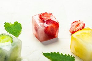 flavored ice cubes ideas 1