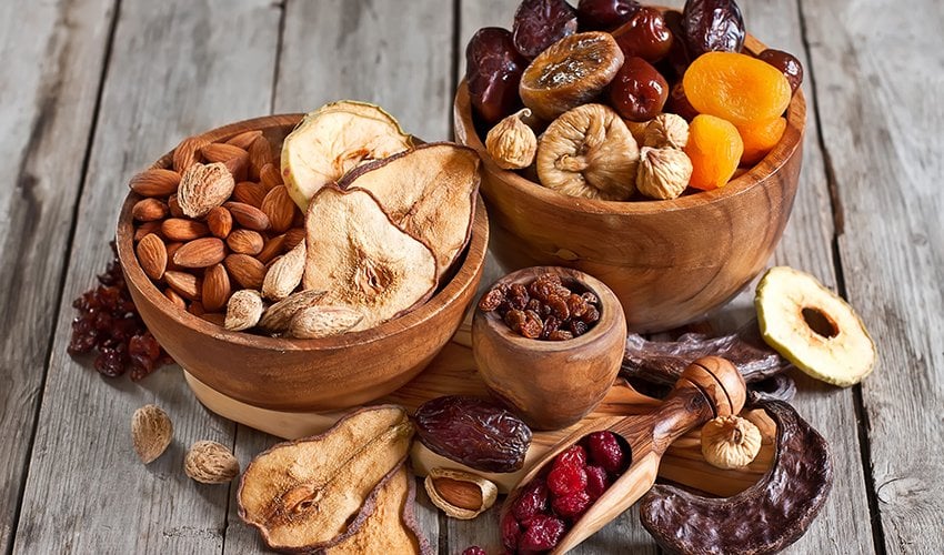مولتی ویتامین یا میوه خشک
