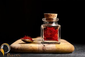 aromatic saffron still life arrangement
